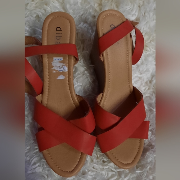 Diba Sandal Red Heels - Picture 7 of 14